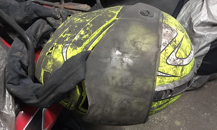 How to clean your motorcycle helmet